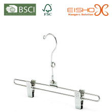 Chrome Metal Pant/ Skirt Hanger with Clips